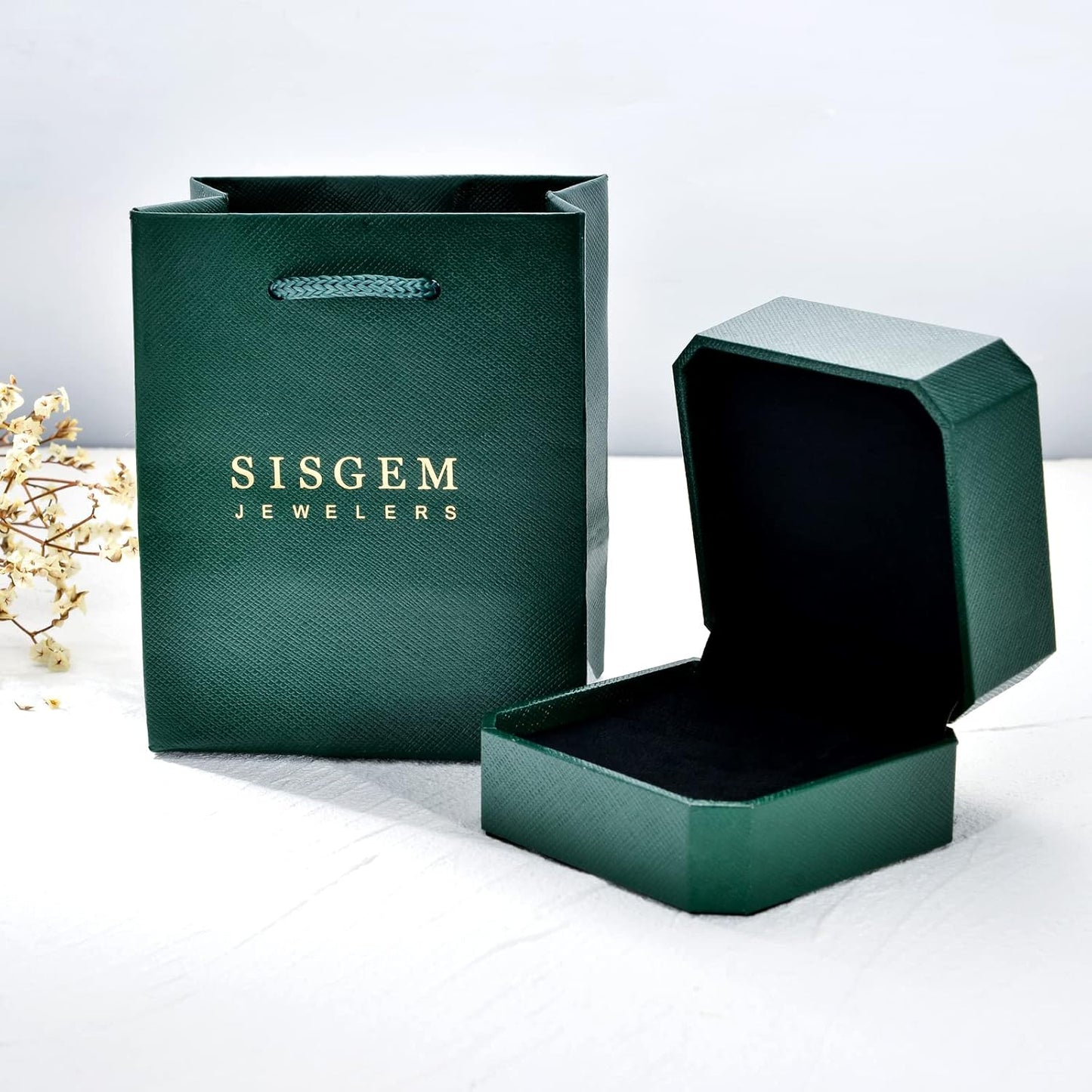 14k Gold Created Moissanite Leaf and Freshwater Cultured Pearl Pendant Necklace for Women, Fine 14kt Gold Pearl Jewerly Gifts for Her, 16-18 Inches