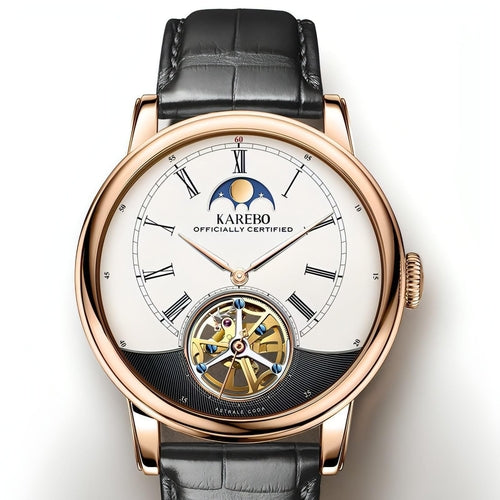 KAREBO Men's Automatic Mechanical Watch | Bold Luxury Timepiece