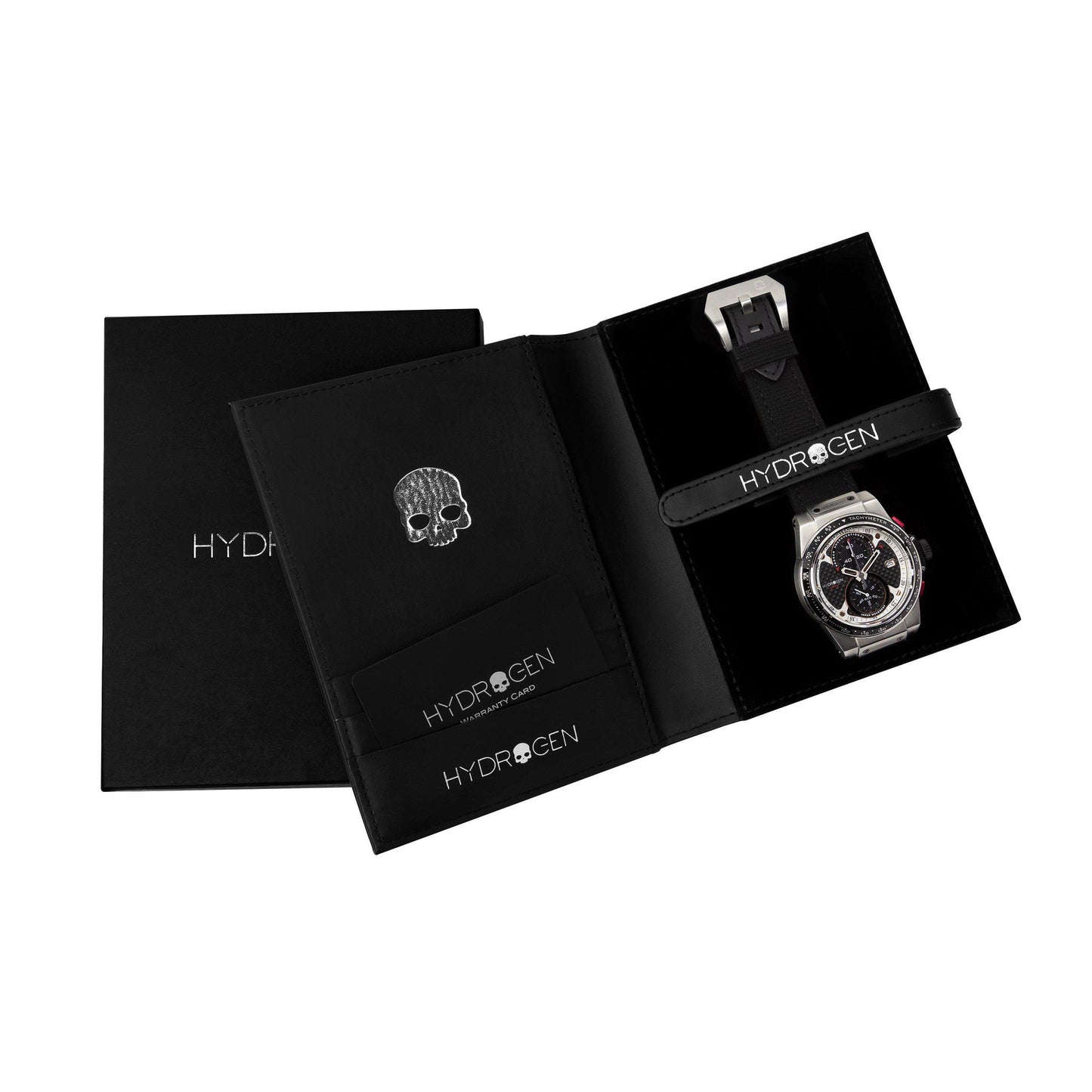 Otto Chrono Black Silver | Classic Luxury Chronograph