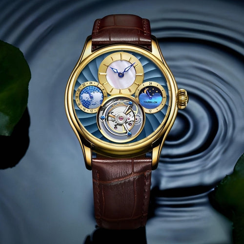 Tourbillon Hollow Automatic Men's Business Mechanical Watch | Master Horology