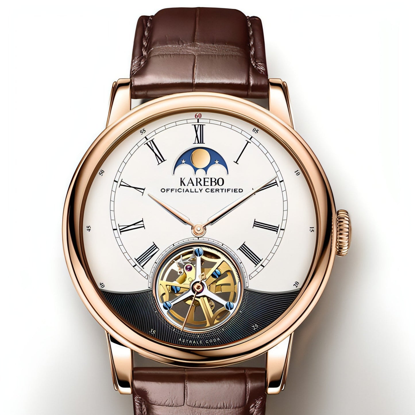 KAREBO Men's Automatic Mechanical Watch | Bold Luxury Timepiece