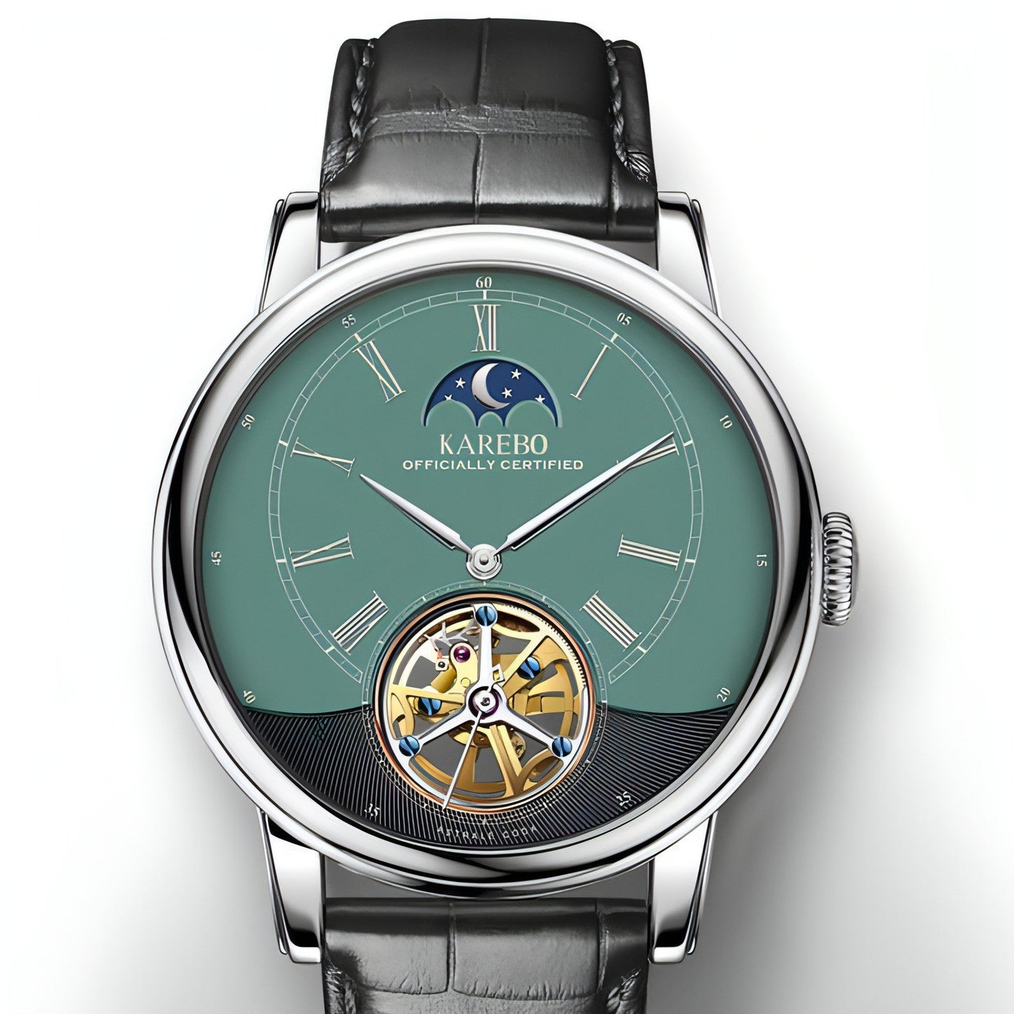 KAREBO Men's Automatic Mechanical Watch | Bold Luxury Timepiece