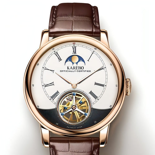 KAREBO Men's Automatic Mechanical Watch | Bold Luxury Timepiece