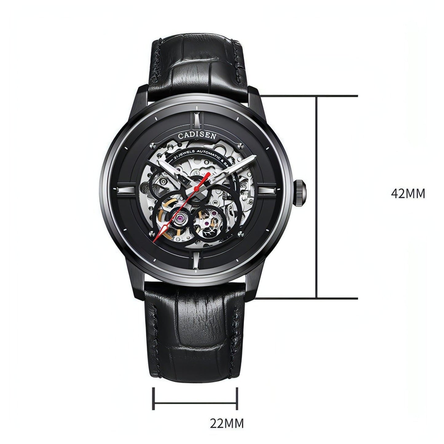 Cadisen Casual Men's Automatic Mechanical Watch | Classic Elegance