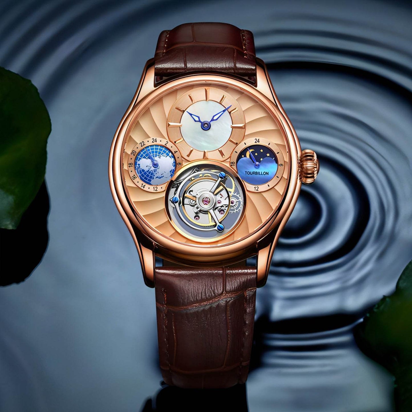 Tourbillon Hollow Automatic Men's Business Mechanical Watch | Master Horology
