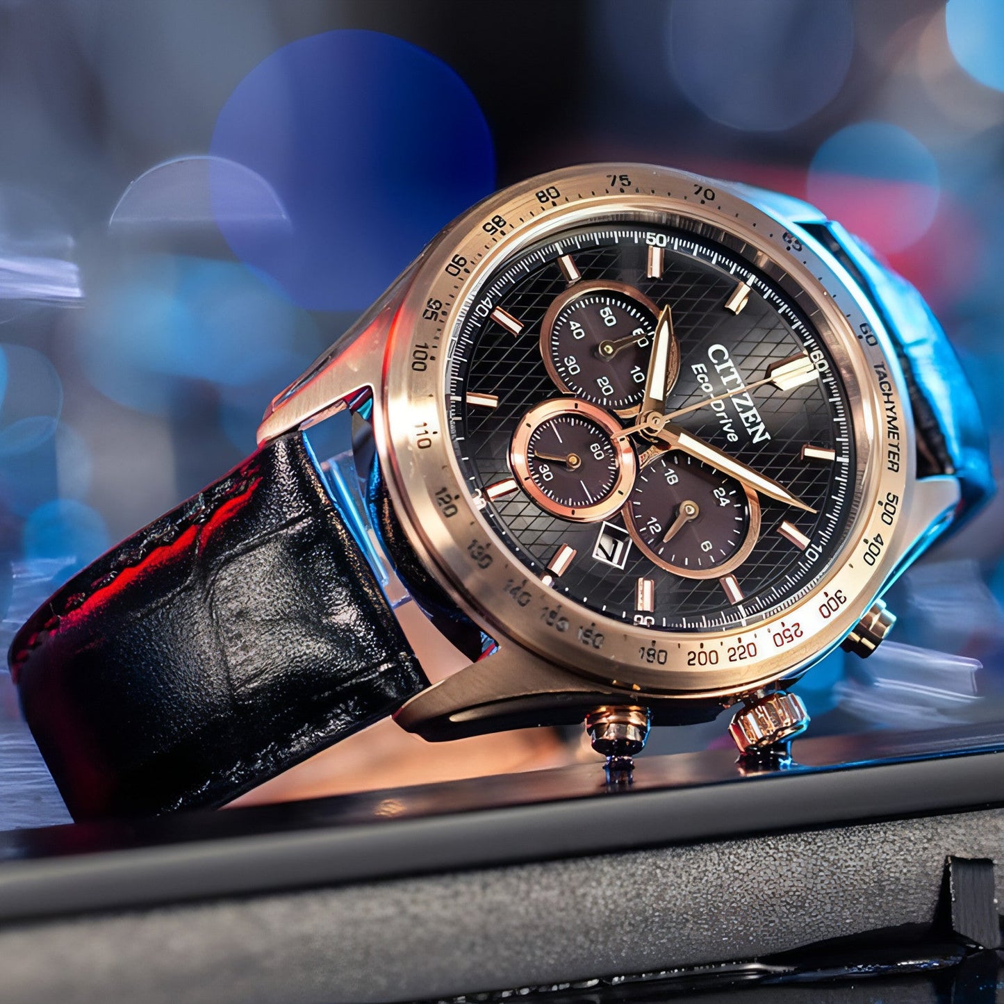 Citizen Eco-Drive Men's Watch | Solar-Powered Precision