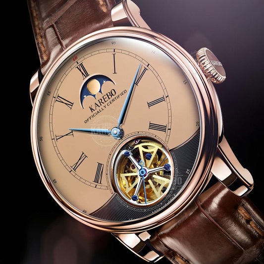 KAREBO Men's Automatic Mechanical Watch | Bold Luxury Timepiece