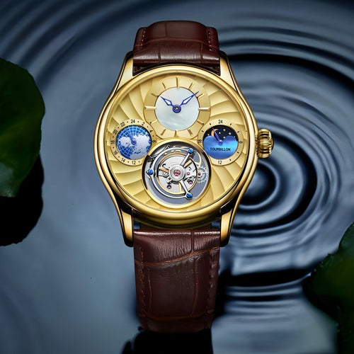 Tourbillon Hollow Automatic Men's Business Mechanical Watch | Master Horology