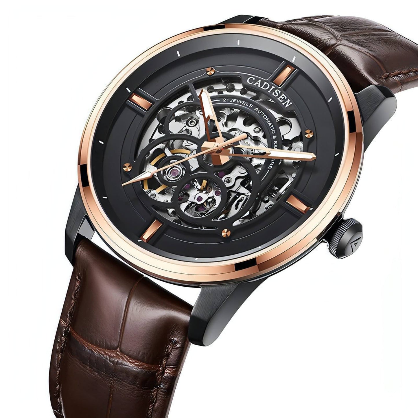Cadisen Casual Men's Automatic Mechanical Watch | Classic Elegance