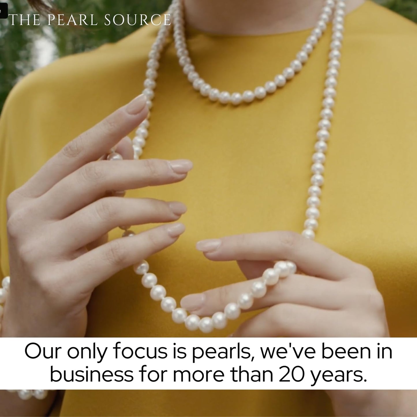 The Pearl Source 14K Gold Pearl Jewelry Set for Women - Freshwater Pearl Necklace and Earring Set with Pearl Bracelet | Genuine Cultured Pearls, Pearl Gifts for Christmas, Holidays and Anniversary - SM