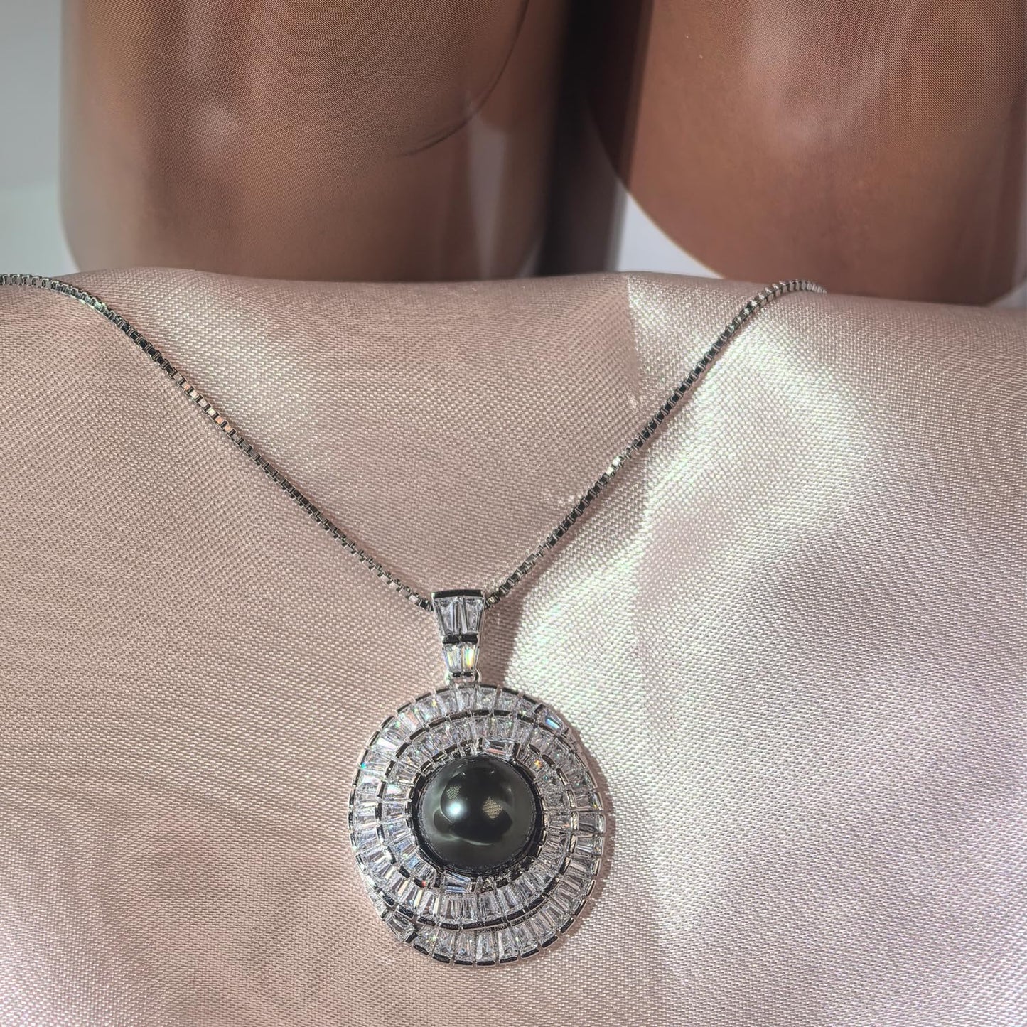Gifts for Women-Wife- Real Tahitian-Pearl-Necklace, Birthday Anniversary Valentines Gifts For Her Wife Christmas - Mother's Day Gift for Mom - Companion Necklace For Women Luxury Fine Jewelry