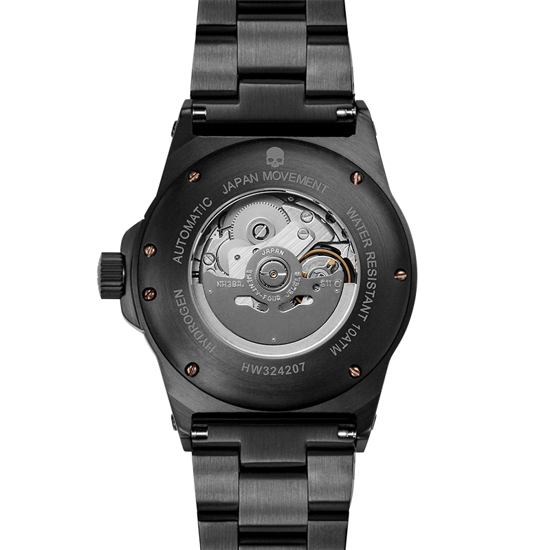 Sportivo Black Gold Bracelet Watch | Sport Luxury Timepiece