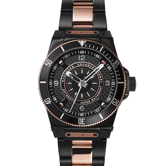 Sportivo Black Gold Bracelet Watch | Sport Luxury Timepiece