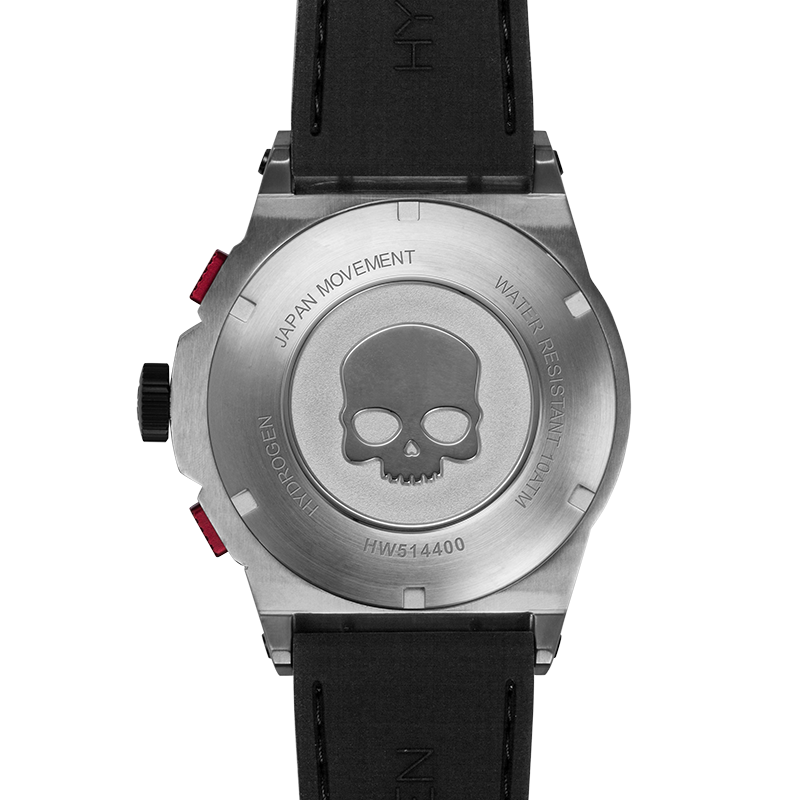 Otto Chrono Black Silver | Classic Luxury Chronograph