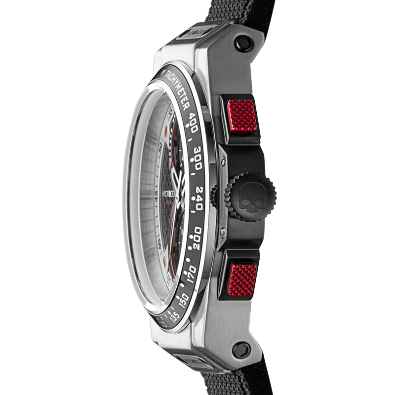 Otto Chrono Black Silver | Classic Luxury Chronograph