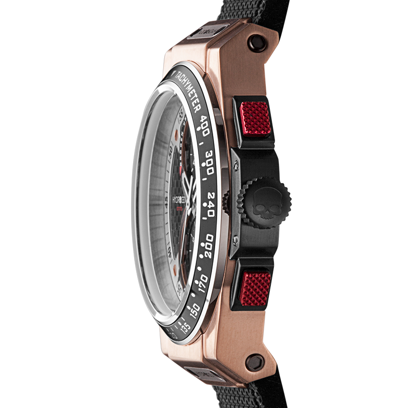 Otto Chrono Black Rose Gold | Luxury Chronograph Watch