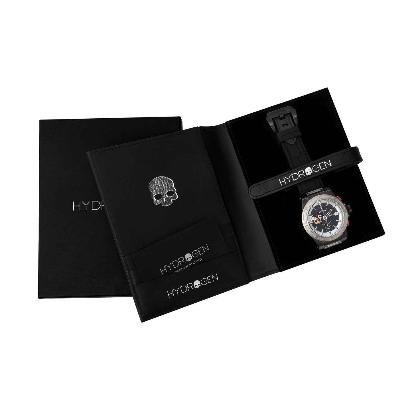 Otto Chrono Silver Matt Black | Stealth Luxury Chronograph
