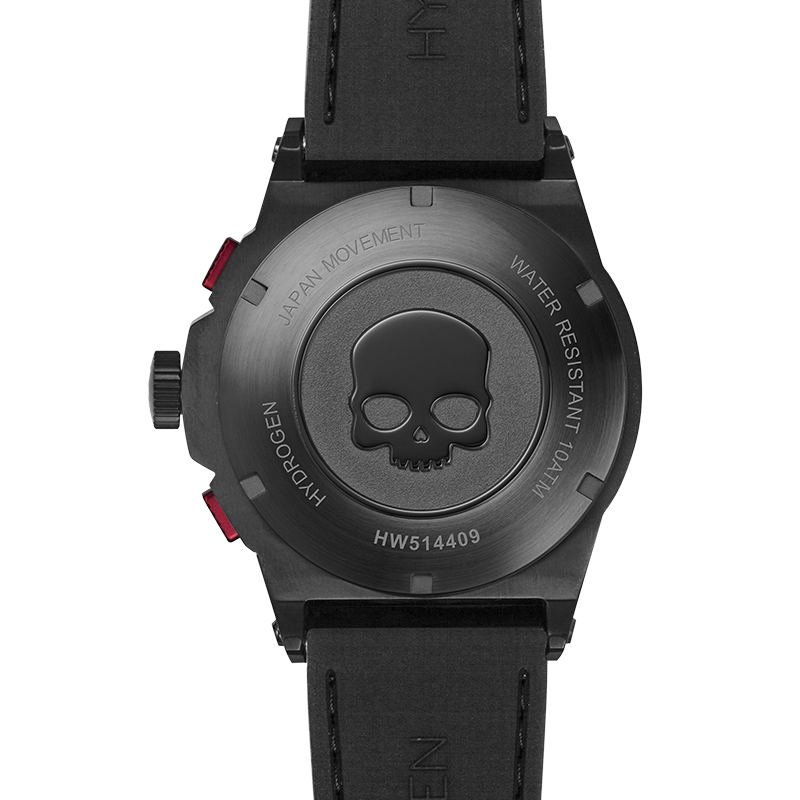 Otto Chrono Silver Matt Black | Stealth Luxury Chronograph