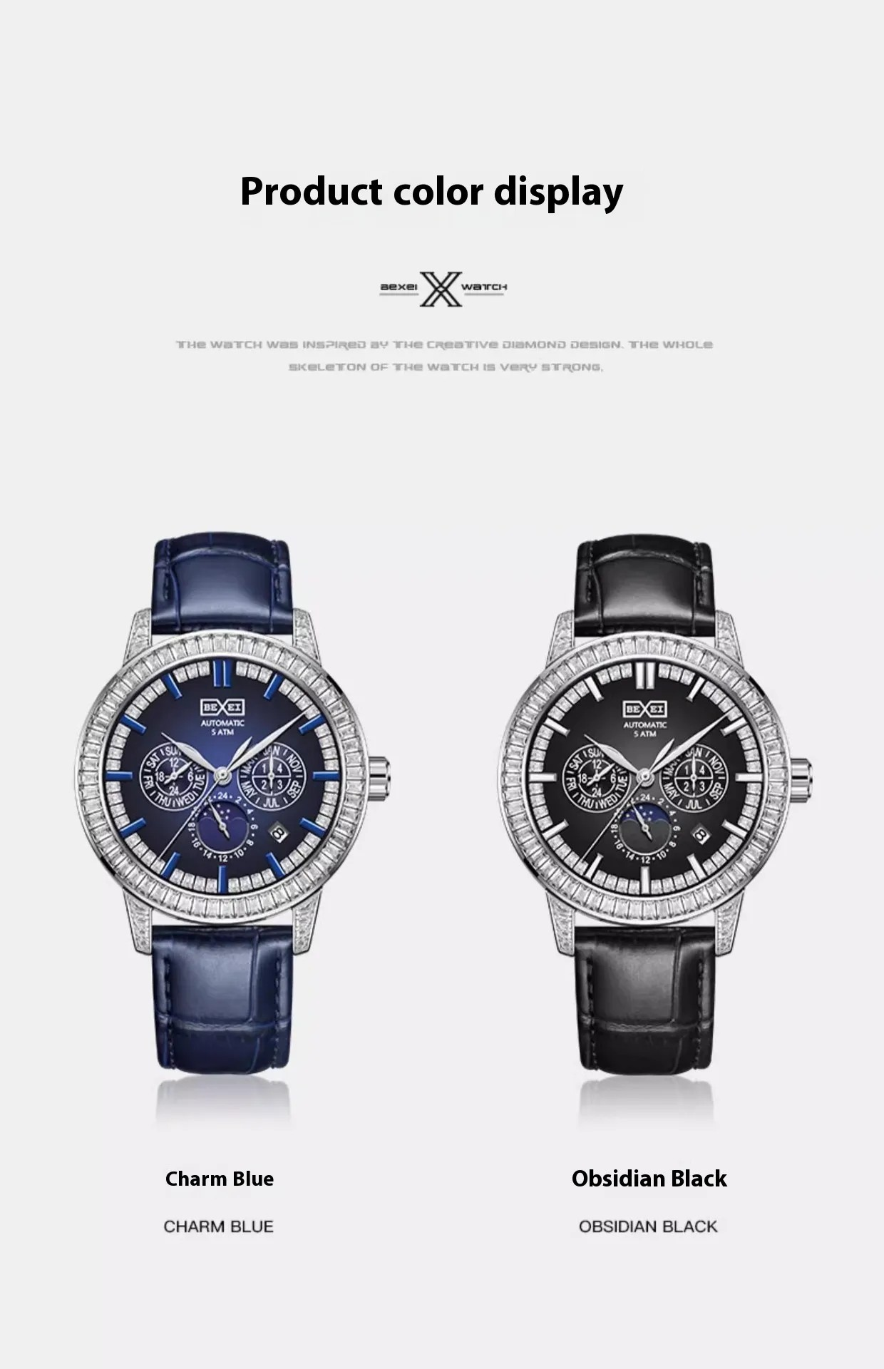 BEXEI® Excellence 9157 – The Precision Crown | Ultra-Luxury Timepiece