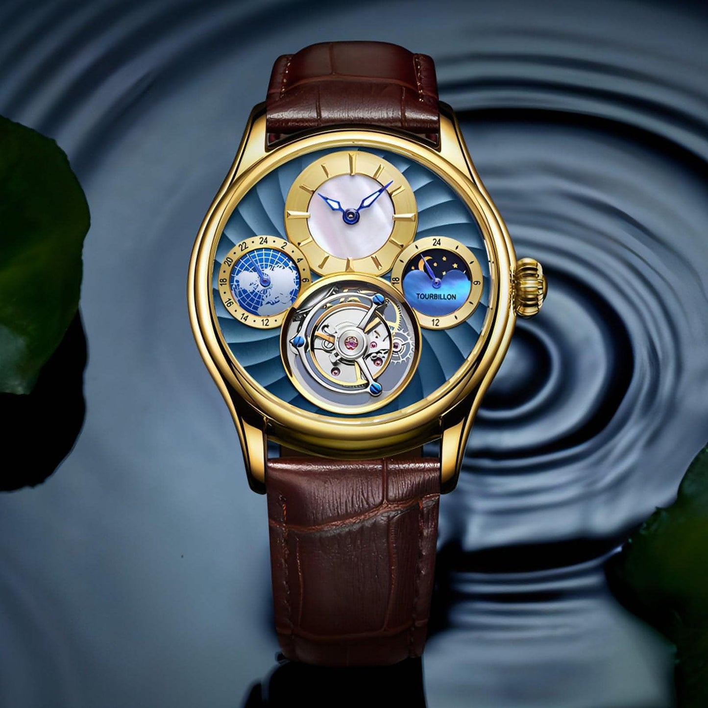 Tourbillon Hollow Automatic Men's Business Mechanical Watch | Master Horology
