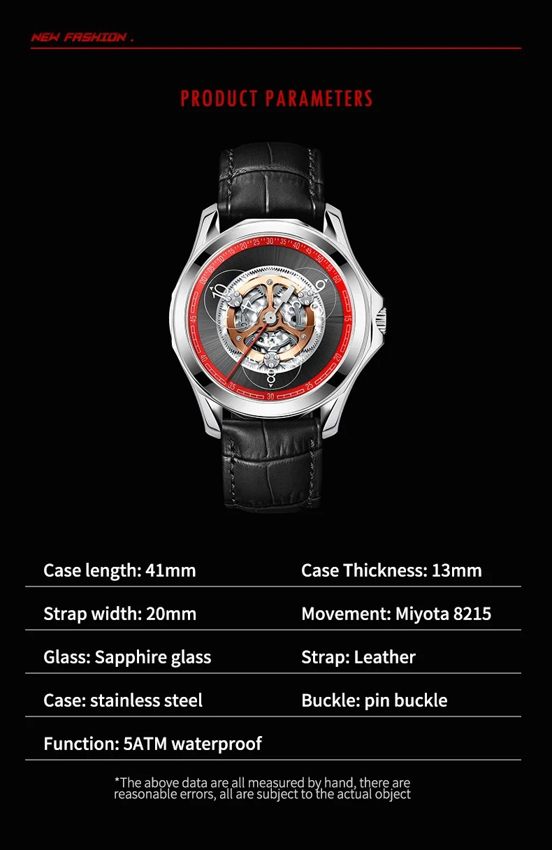 Celestique™ Nova Automatic Skeleton Watch | Haute Mechanics Edition