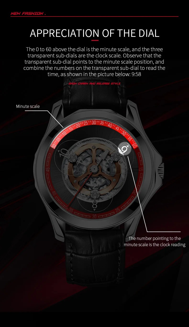 Celestique™ Nova Automatic Skeleton Watch | Haute Mechanics Edition