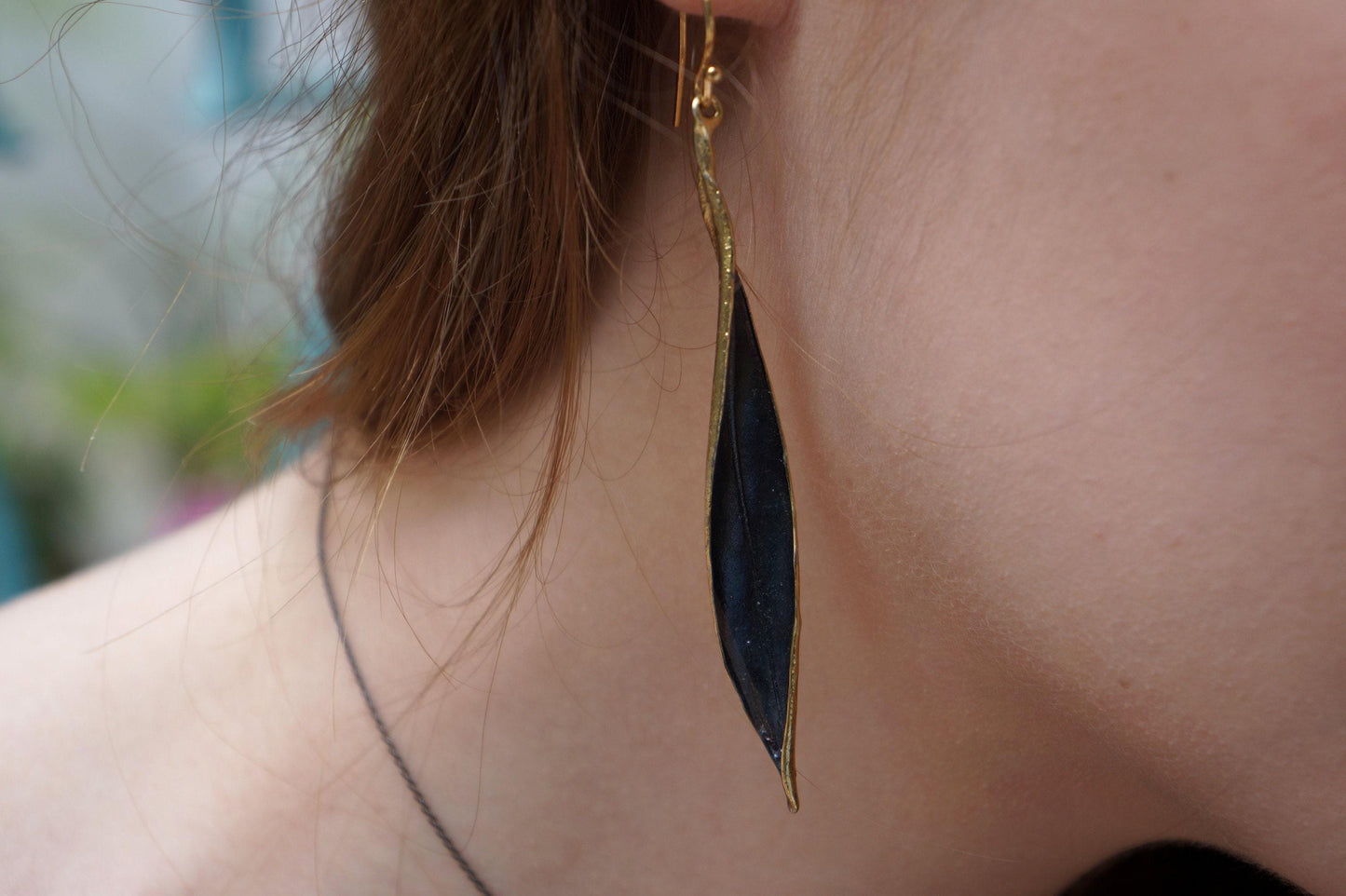 Sterling Silver Olive Branch Earrings | Delicate Leaf Design | Peace & Luxury