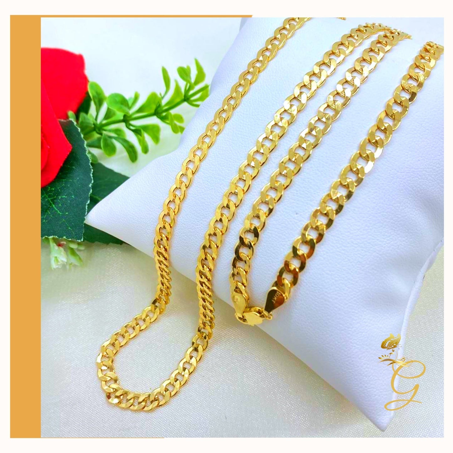 10K Gold Cuban Link Chain 24" | 5.53MM | Men's Luxury Statement
