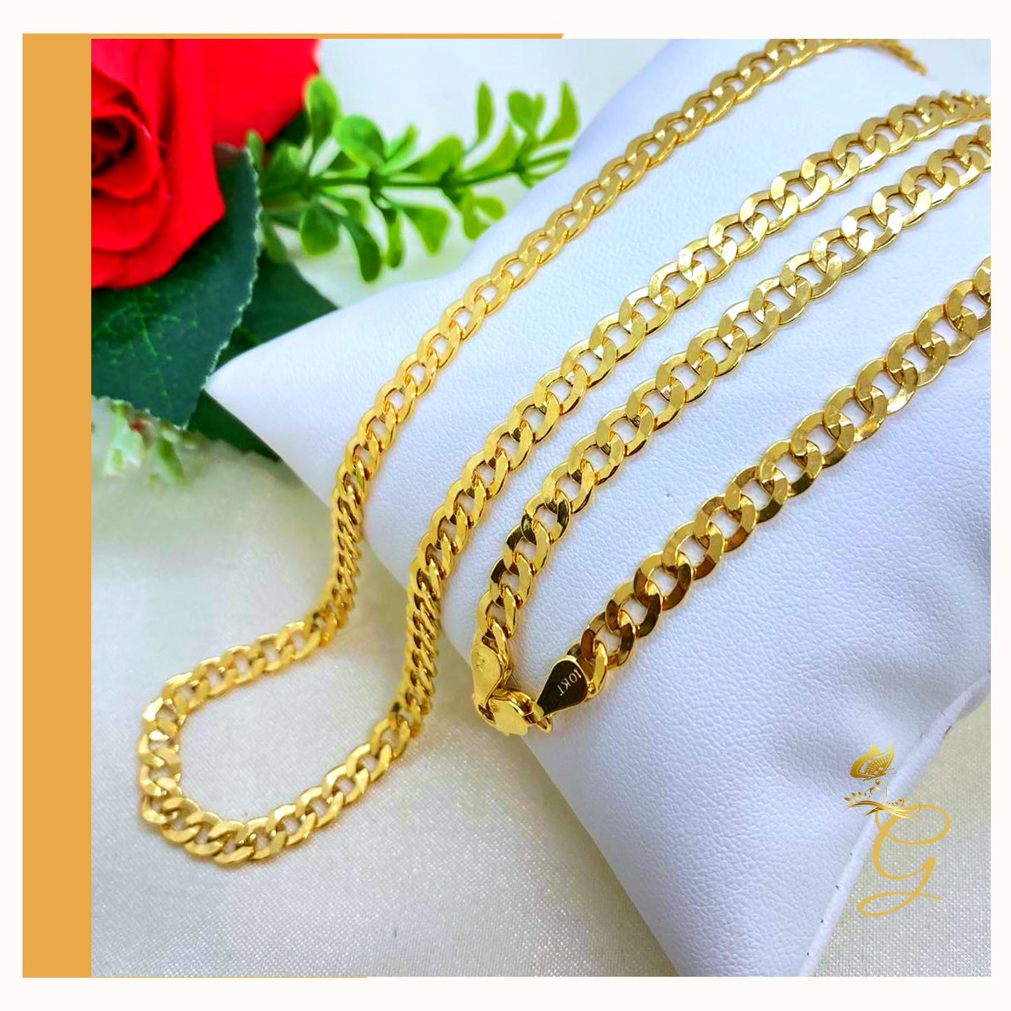 10K Gold Cuban Link Chain 24" | 5.53MM | Men's Luxury Statement