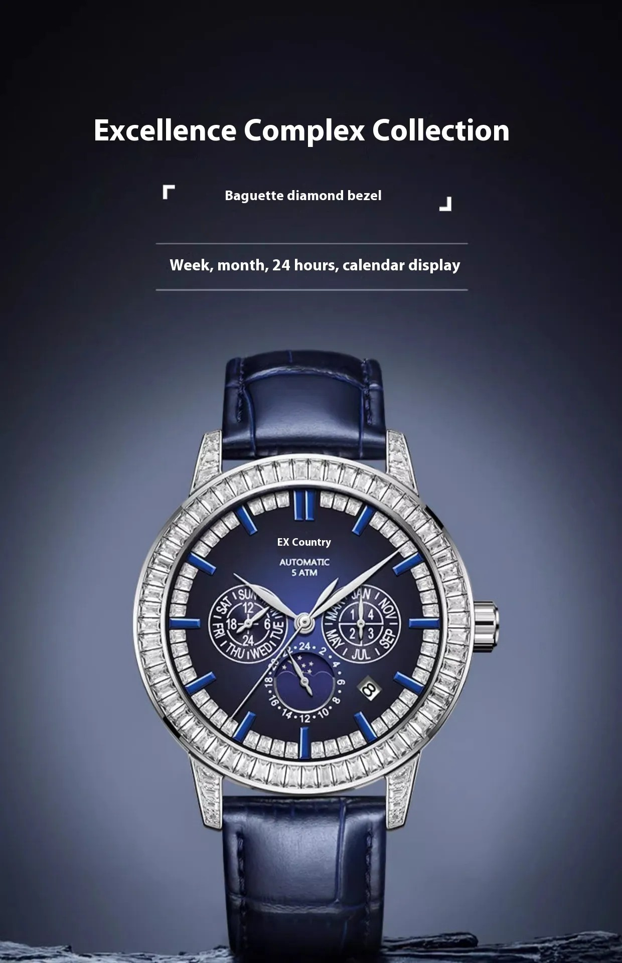BEXEI® Excellence 9157 – The Precision Crown | Ultra-Luxury Timepiece