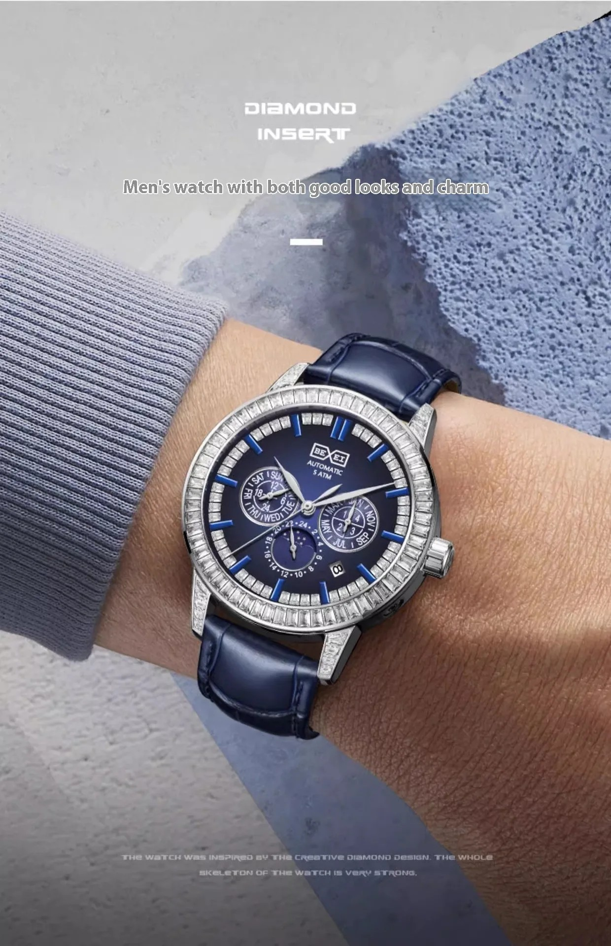 BEXEI® Excellence 9157 – The Precision Crown | Ultra-Luxury Timepiece