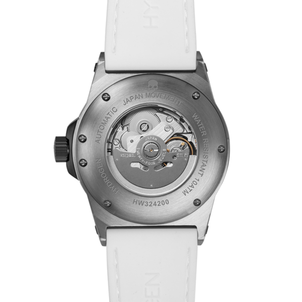 Sportivo Silver White | Clean Luxury Sport Watch
