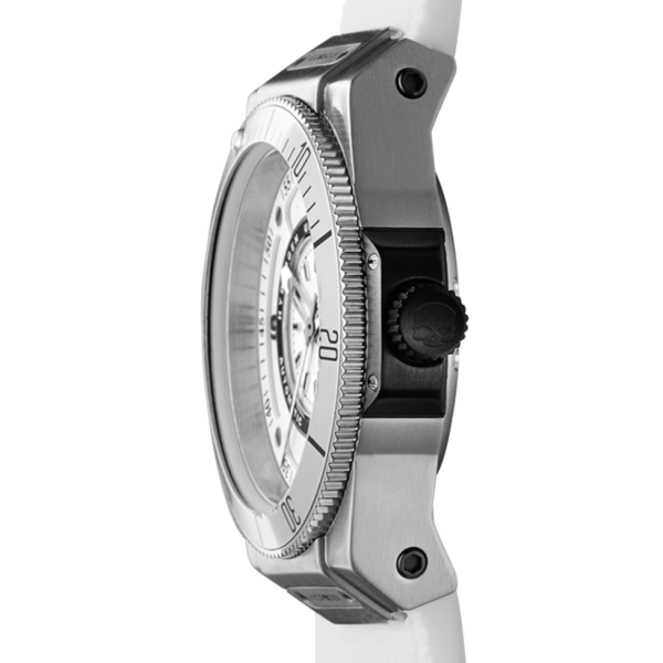 Sportivo Silver White | Clean Luxury Sport Watch