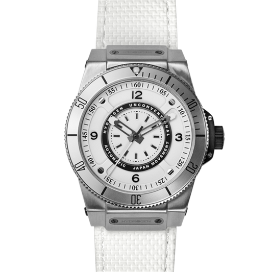 Sportivo Silver White | Clean Luxury Sport Watch