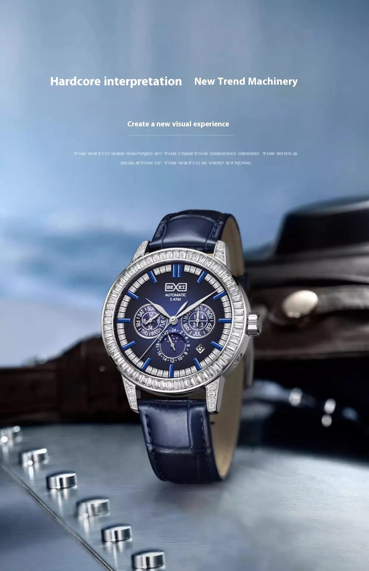 BEXEI® Excellence 9157 – The Precision Crown | Ultra-Luxury Timepiece